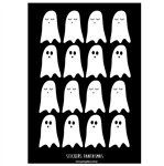 Stickers plancha Fantasmas 16s 1u