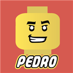 Stickers cuad. Lego 16u Pers
