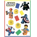 Stickers plancha Lego 13s