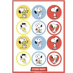 Stickers plancha Snoopy 12s 1u