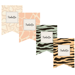 Stickers para doblar Safari Glam 10u Pers