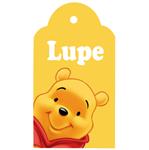 Tarjetas largas con cinta Winnie Pooh 20u Pers