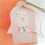 Tarjetas largas con cinta Llama 24u