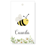 Tarjetas largas con cinta Abeja Bee 20u