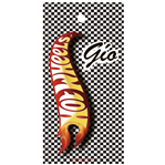 Tarjetas largas con cinta Hot wheels 15u