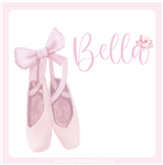 Tarjetitas Bailarina 20u Pers