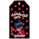 Tarjetas largas con cinta Miraculous Ladybug 24 Pers