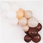 Arco de Globos Deco pared. "Teddy"