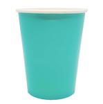 Vaso liso aguamarina 6u