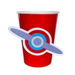Vasos Avioneta 6u