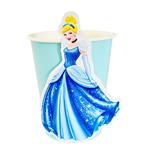 Vasos aplique Cenicienta 6u