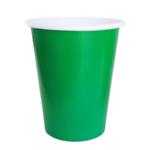 Vaso liso verde 6u