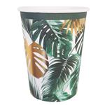 Vaso Golden Hojas 6u