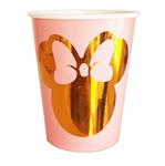 Vaso Minnie Oro 6u