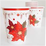 Vaso navidad deco 8u
