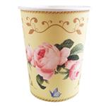Vaso amarillo Vintage 6u