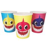 Vasos Baby Shark 6u