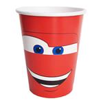 Vasos Cars. Linea 8u