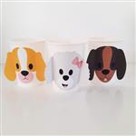 Vasos aplique Dogs 6u