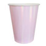 Vaso liso rosa Iridiscente 6u