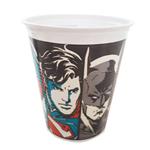 Vasos plásticos Liga de la Justicia 10u