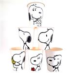 Vasos Snoopy 6u