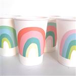Vasos Pastel Rainbow 6u