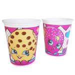 Vaso plástico Shopkins 10u