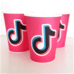 Vasos Tik Tok 6u