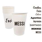 Vinilo colores para vasos, frascos o botellas 10u