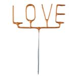 Velitas Sparkler doradas LOVE