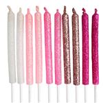 Velas de gibré medianas Pink 10u