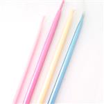 Velas perladas mix pastel 4u