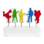 Velas Mini Rock x5