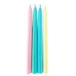 Velas pastel mate 4u
