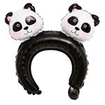 Vincha globo panda