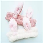 Vincha SPA conejito (rosa/natural)