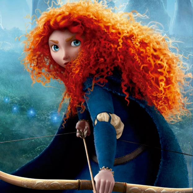 Valiente. Princesa Merida
