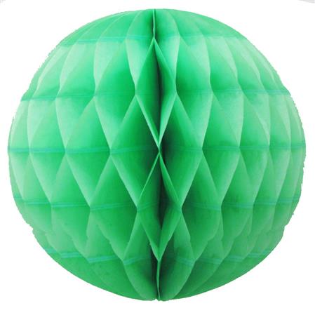 Esfera panal mediano 25cm verde manzana