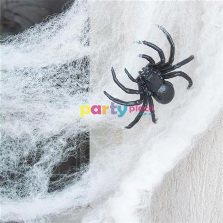 Tela de araña blanca