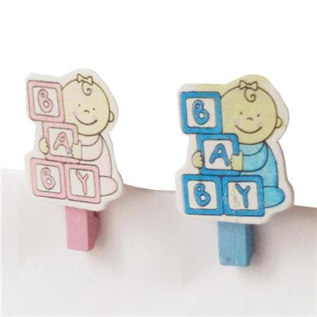 Broches Baby 6u (rosa o celeste)