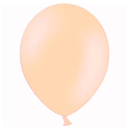 Globos lisos R9 pastel salmon 10u