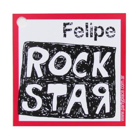 Tarjetitas Rock 20u Pers