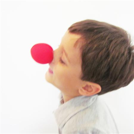 Nariz de payaso goma espuma