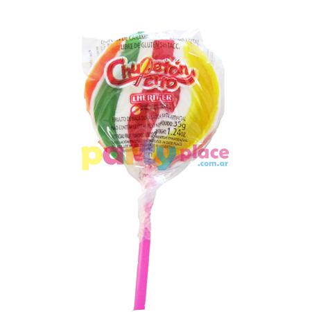 Chupetín paleta redonda 6cm 1u