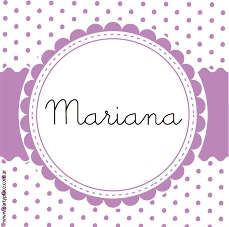 Tarjetitas pintitas violeta 20u Pers