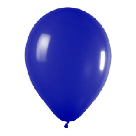 Globos lisos azules 10u