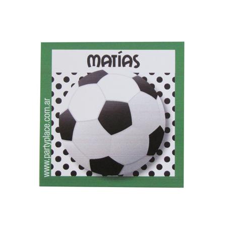 Tarjetitas Fútbol 20u Pers