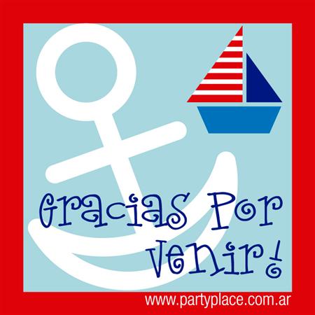 Tarjetitas Barcos 20u