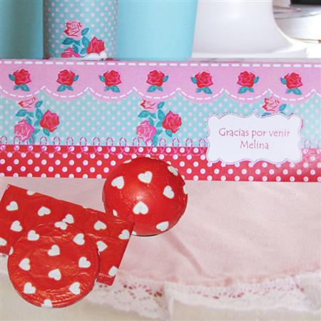 Carpitas cierra bolsa Shabby Chic 8u